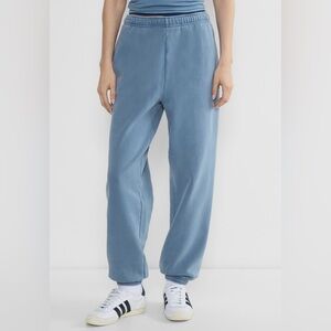 Aritzia Cozy Sweatfleece Mega Jogger (No-Stress Light Blue)